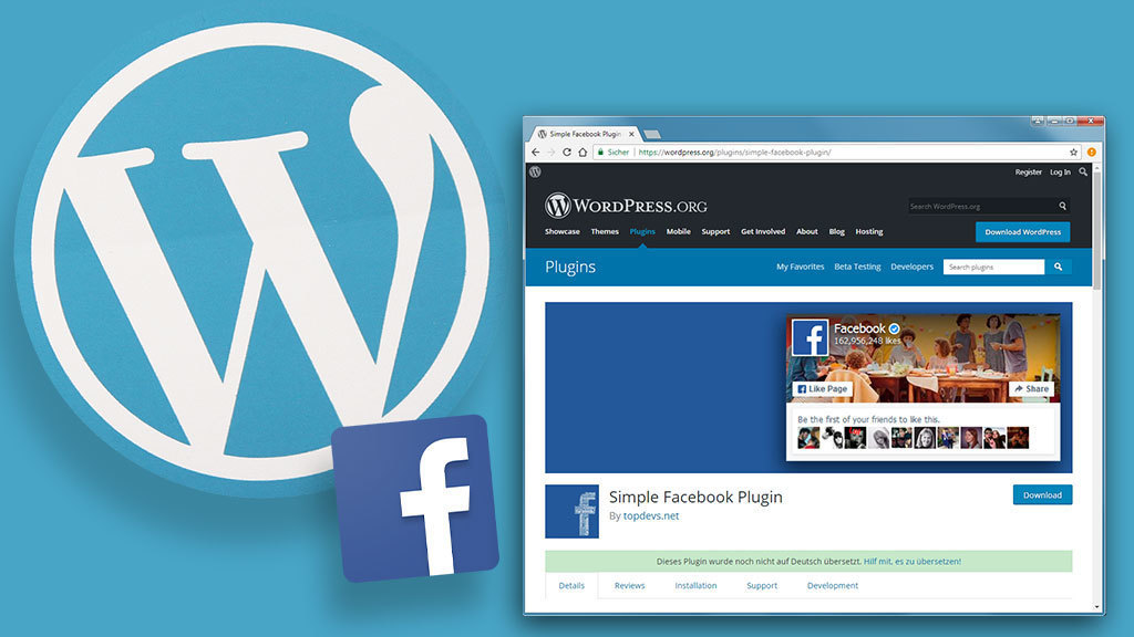 WordPress: Facebook Plugin